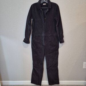 Faherty Women's Size S Corduroy Organic Cotton Utility Jumpsuit